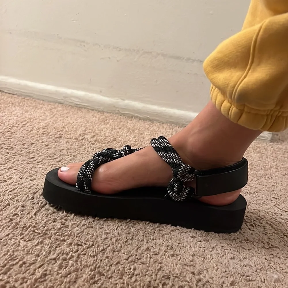 Prada Canvas Sport Sandals - Picture 5 of 5
